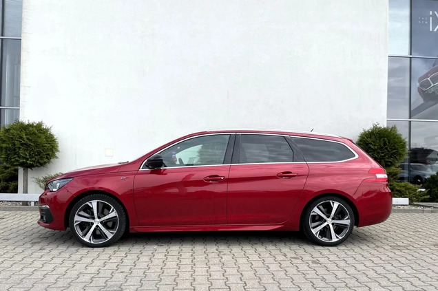 Peugeot 308 cena 68900 przebieg: 75000, rok produkcji 2018 z Białystok małe 56